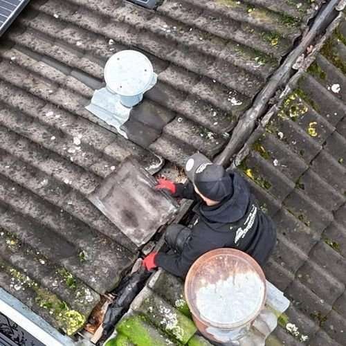 Een dakrenovatie bij oud pannendak in Heerhugowaard